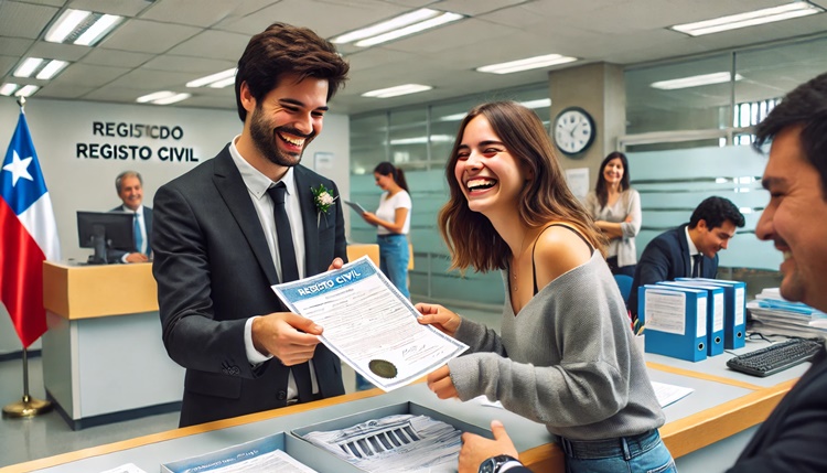 Certificado de Matrimonio